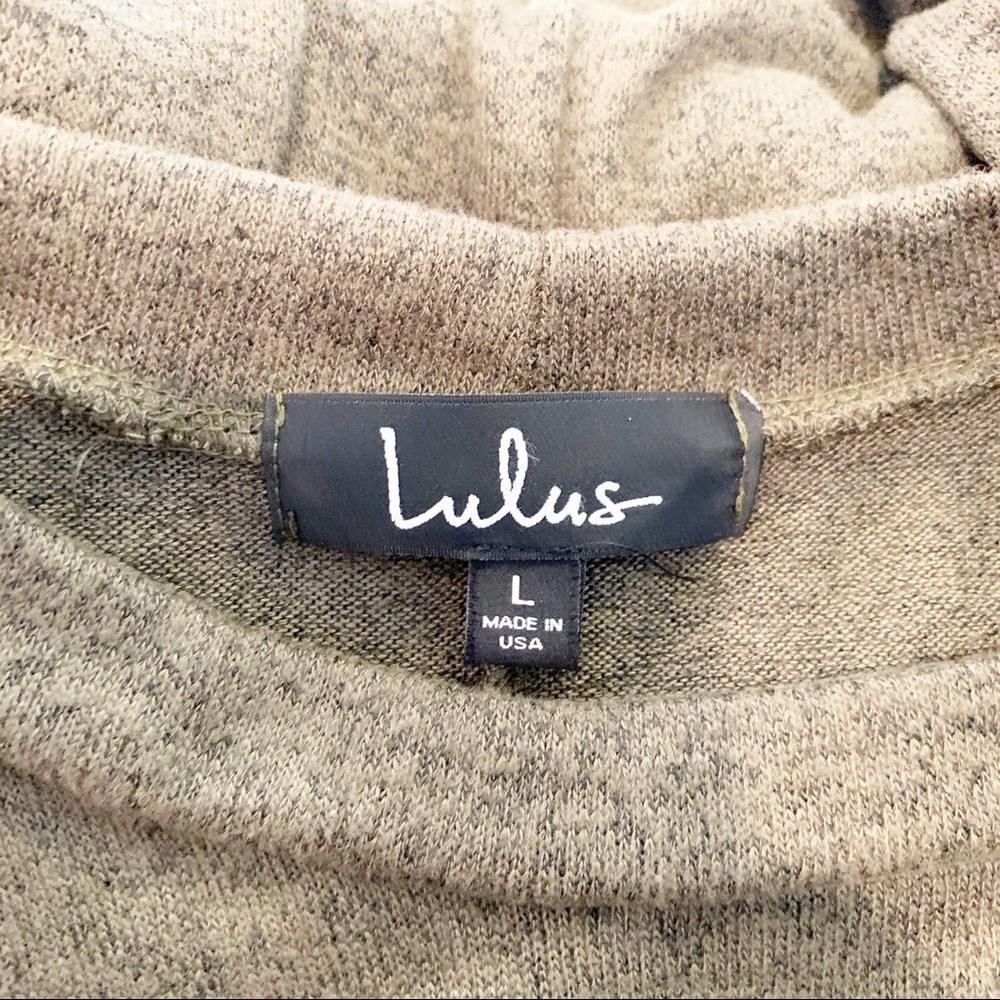 Lulu’s Tie a Little Love Olive Green Dress - Picture 6 of 7
